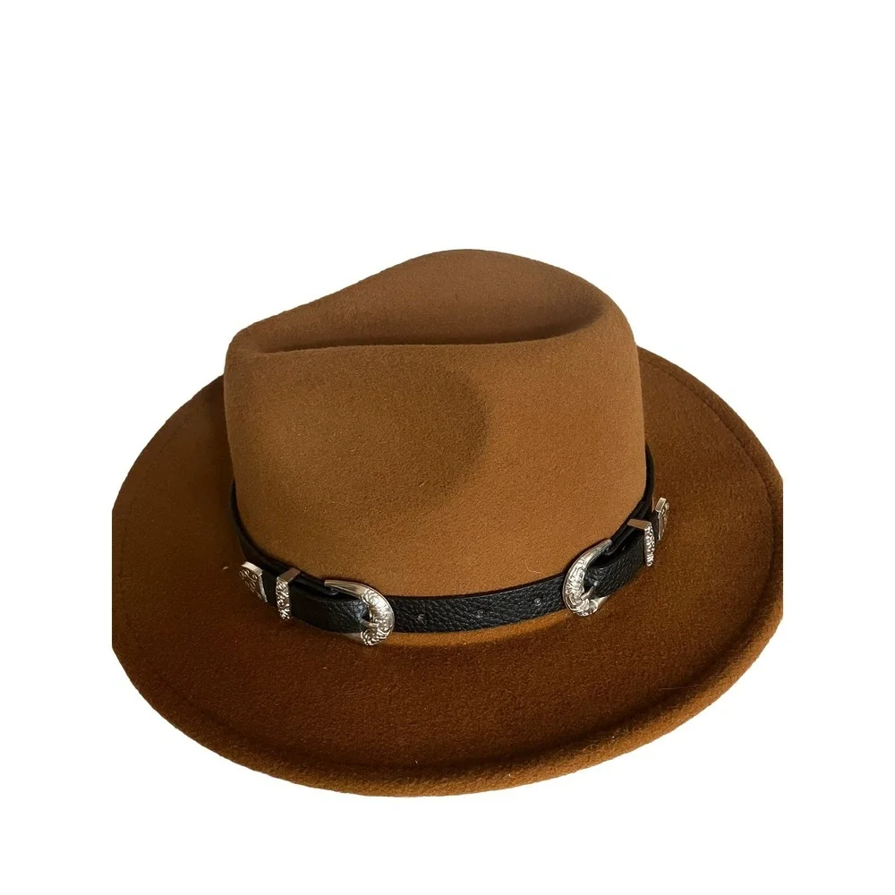 Western Time And‎ True Wide Brim Hat Cowboy Style One Size Fits All TradWife